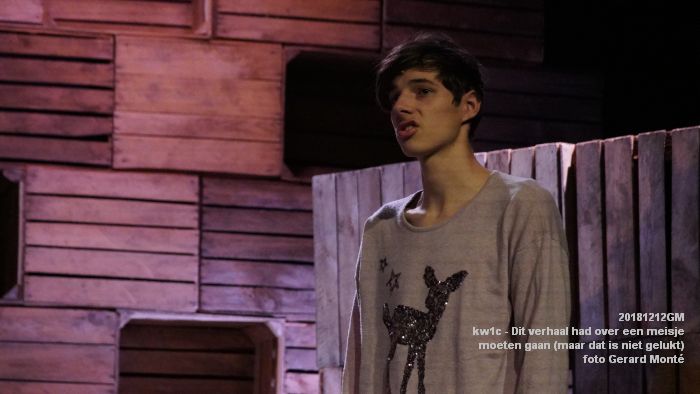 eDSC01129- kw1c Artiest - Dit verhaal had over een meisje moeten gaan - maar dat is niet gelukt  - 12dec2018 -  foto GerardMontE web